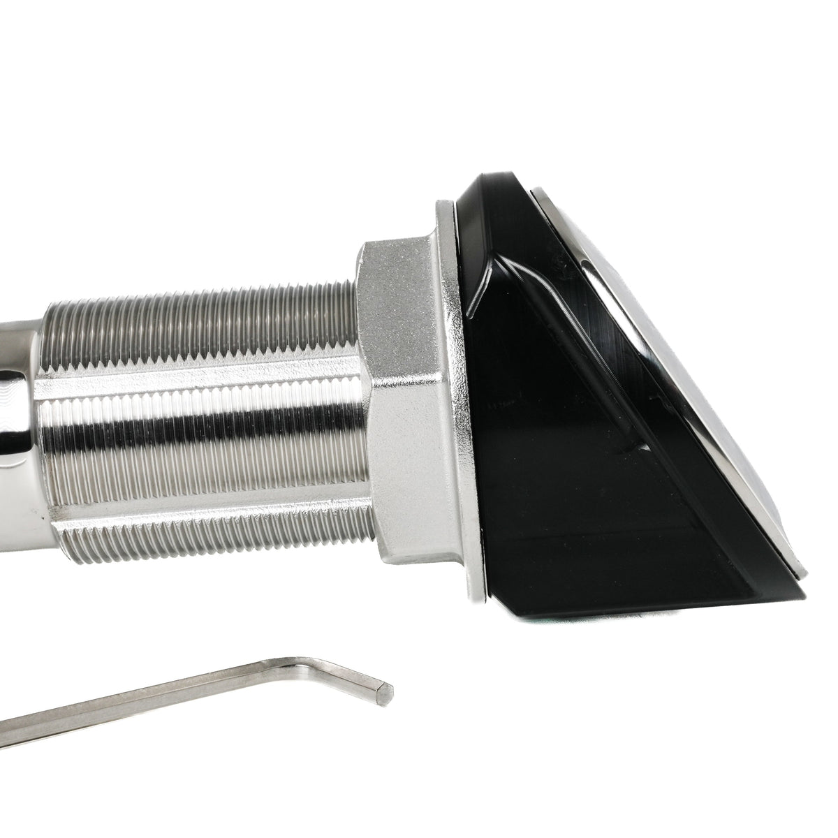 ROD HOLDER 30 DEG LARGE TEAKSAVER, LOCKABLE SWIVEL, BLACK SPLINED ADAPTER – image 3