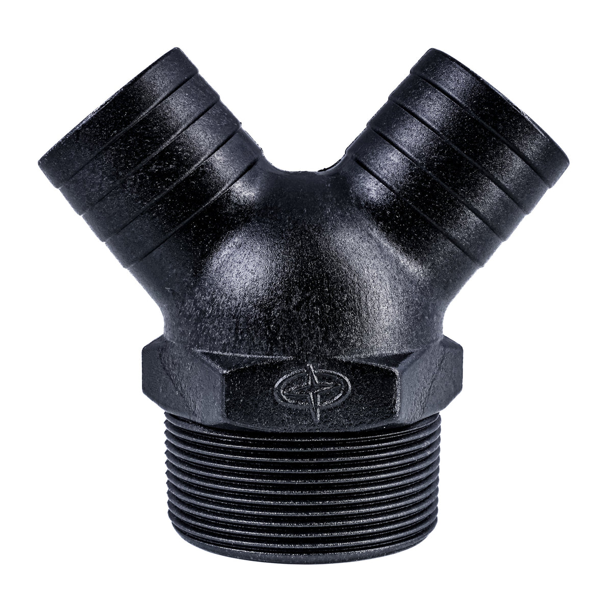 MULTI PORT ADAPTER 2” MNPT  X 1.5” HOSE BARBS – image 2