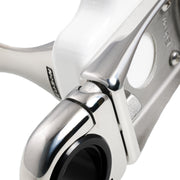 Single Clamp-On Stainless Drink Holder w/White Poly Base – image 6