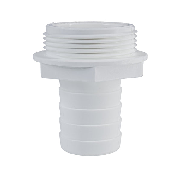 Y Valve (Aquavalve) Hose Barb 1.25" x 1.5" (31.8mm x 38.1mm) BSP, White