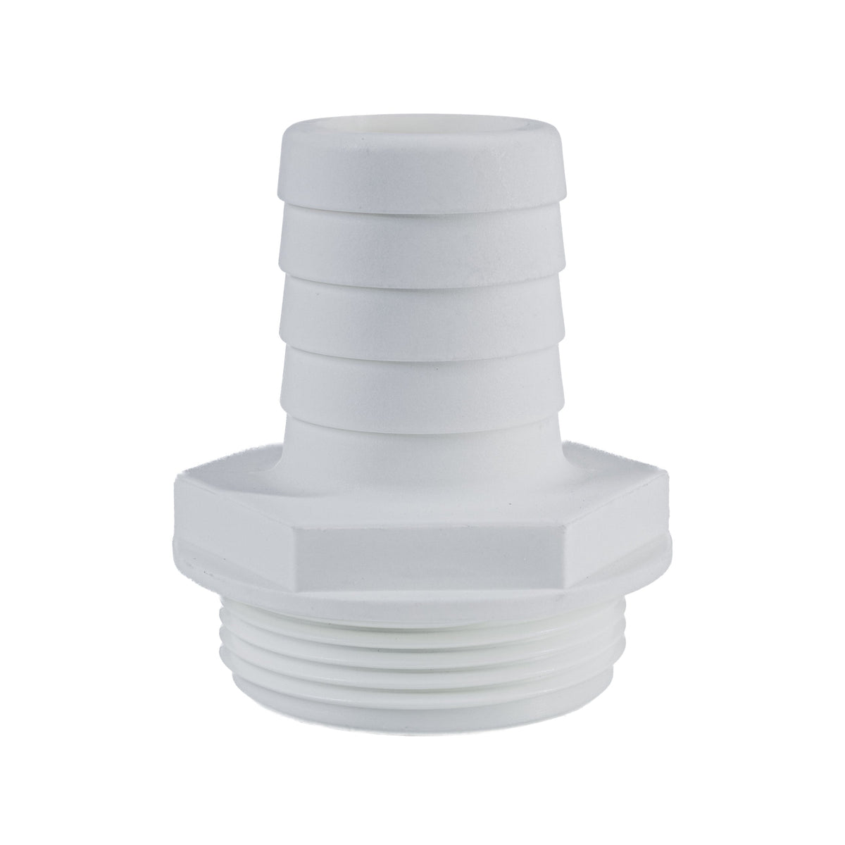 Y Valve (Aquavalve) Hose Barb 1.25" x 1.5" (31.8mm x 38.1mm) BSP, White – image 2
