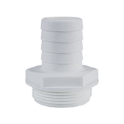 Y Valve (Aquavalve) Hose Barb 1.25" x 1.5" (31.8mm x 38.1mm) BSP, White – image 2