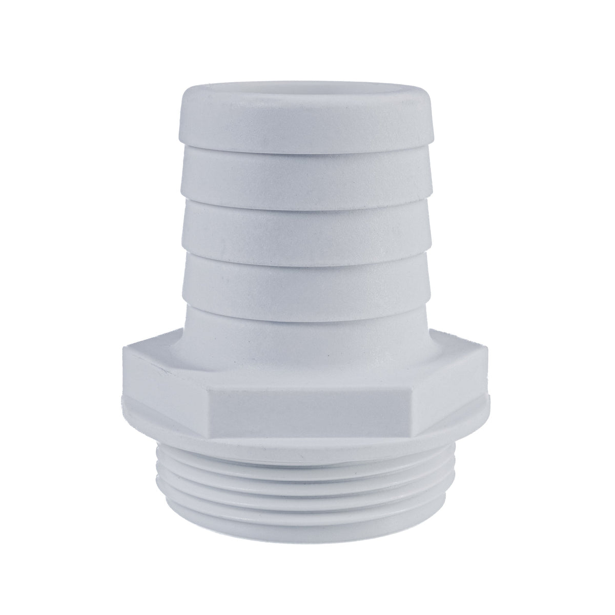 Y Valve (Aquavalve) Hose Barb 1.5" x 1.5" (38.1mm x 38.1mm) BSP, White – image 2
