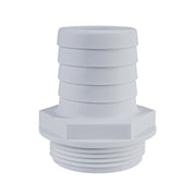 Y Valve (Aquavalve) Hose Barb 1.5" x 1.5" (38.1mm x 38.1mm) BSP, White – image 2