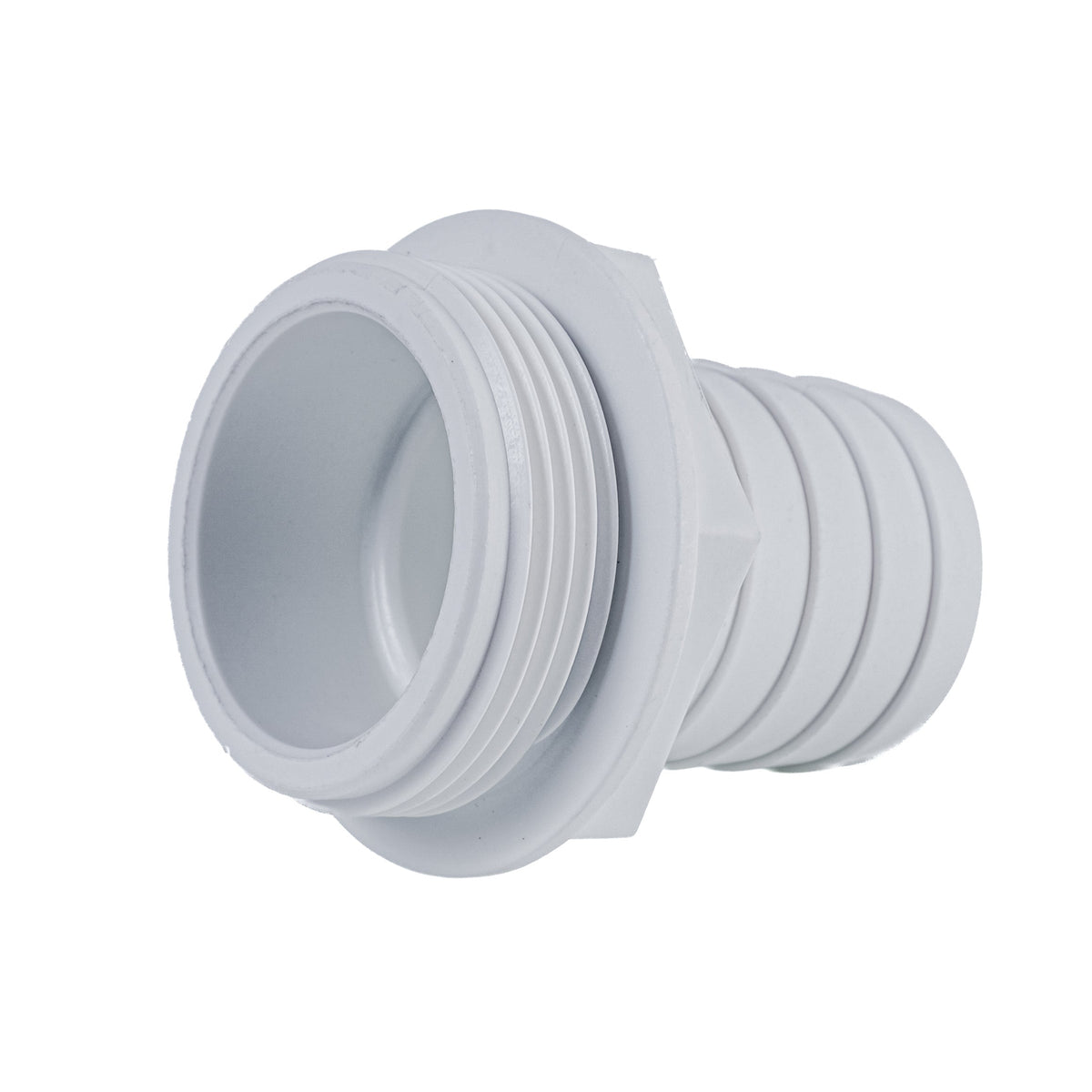 Y Valve (Aquavalve) Hose Barb 1.5" x 1.5" (38.1mm x 38.1mm) BSP, White – image 3