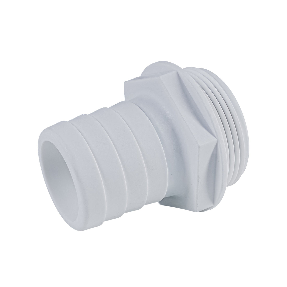 Y Valve (Aquavalve) Hose Barb 1.5" x 1.5" (38.1mm x 38.1mm) BSP, White – image 4