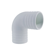 Hose Barb 90deg Elbow Adapter 2" (50.8mm), White – image 2