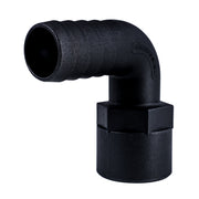 Hose Barb 90deg 1.25" x 1.25" (31.8mm x 31.8mm) NPS Female, Black – image 2