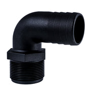 Hose Barb 90deg 1.5" x 1.5" (38.1mm x 38.1mm) NPS Long Thread – image 2