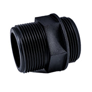 Connector Threaded 1.5" / 1.5" (38.1mm / 38.1mm) BSP Black – image 4