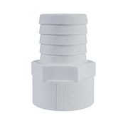 Hose Barb 2" x 2" (50.8mm x 50.8mm) NPS Female Thread, White