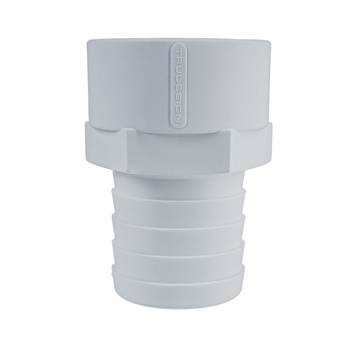 Hose Barb 2" x 2" (50.8mm x 50.8mm) NPS Female Thread, White – image 2