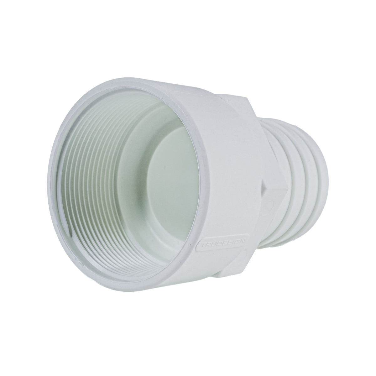 Hose Barb 2" x 2" (50.8mm x 50.8mm) NPS Female Thread, White – image 3