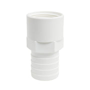 Hose Barb Unequal 1.5" x 1.25" (38.1mm x 31.8mm) NPS Female Thread, White – image 2