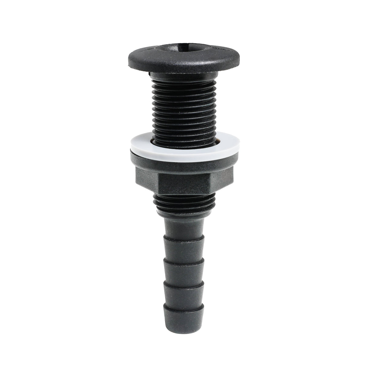 Thru-hull with Hose Barb 0.5" x 0.5" (12.7mm x 12.7mm) BSP – image 2