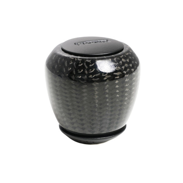 Power Knob, Carbon Shell, Black Cap, Black Base