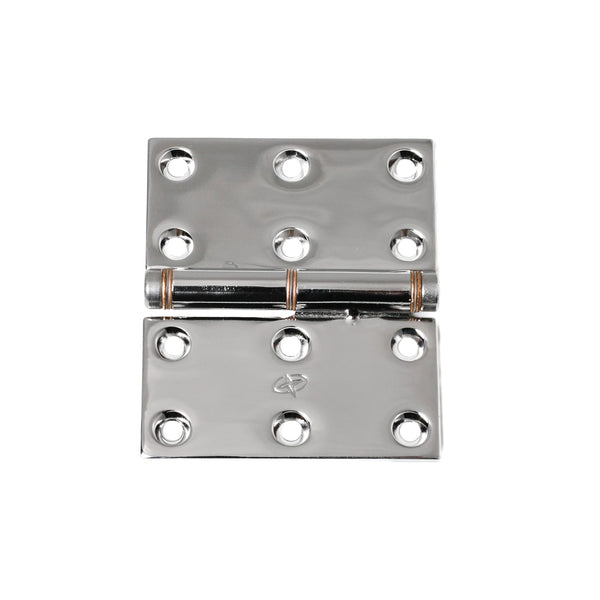 Friction Hinge 3" x 3.5", Top Mount, 6 Hole