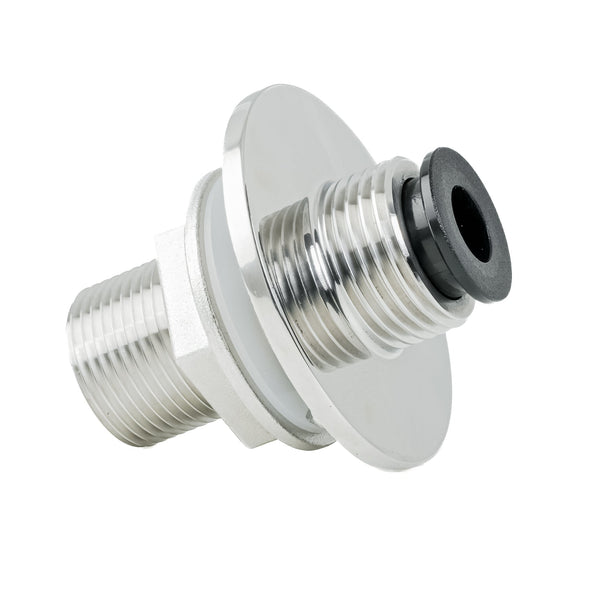 Water Outlet with Automatic Valve, 3/4" NPS, 3/4" GHT