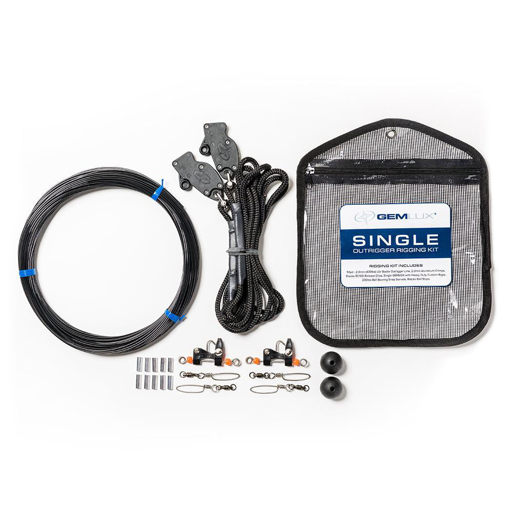 Single Outrigger Rigging Kit – Black
