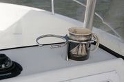 Edson Drink Holder, Double, Stainless – image 4