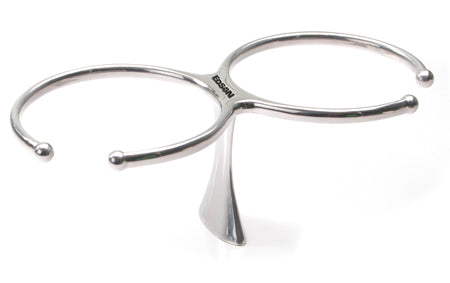 Edson Drink Holder, Double, Stainless – image 2