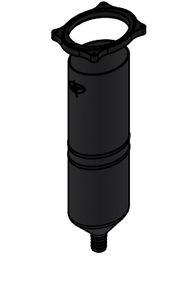 Carbon Fiber Tuna Tubes NO Brackets – 6" no pump / Lid Clamp