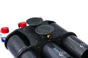 Carbon Fiber Tuna Tube with Brackets – 6" with pump / 4 / Bracket with SeaSucker