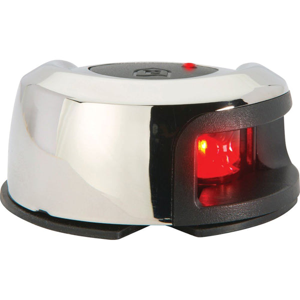 Attwood LightArmor Deck Mount 2NM LED Port Navigation Light – NV2012SSR-7