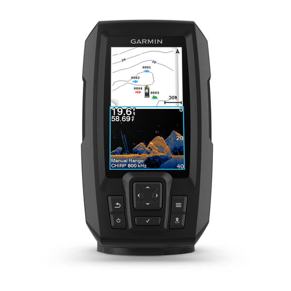 Garmin STRIKER Vivid 4cv with GT20-TM Transducer – 010-02550-00