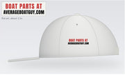 MABA Flag Wake Hat – Make America Boat Again – White, left side
