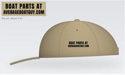 MABA Script Hat – Make America Boat Again – Khaki, left side
