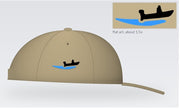 MABA Script Hat – Make America Boat Again – Khaki, right side