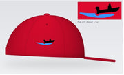MABA Script Hat – Make America Boat Again – Red, right side